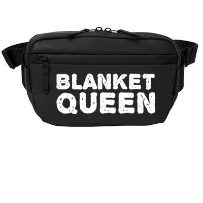 Blanket Queen Funny Lazy Sleep Day Sleepover Gift Idea Funny Gift Crossbody Pack