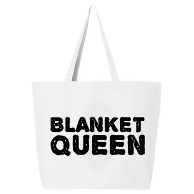 Blanket Queen Funny Lazy Sleep Day Sleepover Gift Idea Funny Gift 25L Jumbo Tote