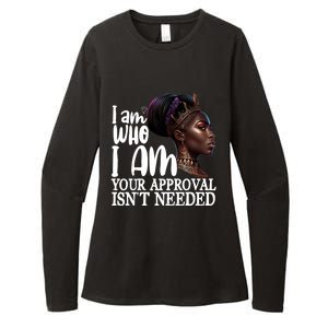 Black Queen Funny Gift Curly Natural Afro African American Cool Gift Womens CVC Long Sleeve Shirt