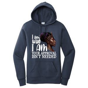 Black Queen Funny Gift Curly Natural Afro African American Cool Gift Women's Pullover Hoodie