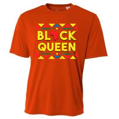 Black Queen Funny Gift African Roots Black History Month Gift Cooling Performance Crew T-Shirt