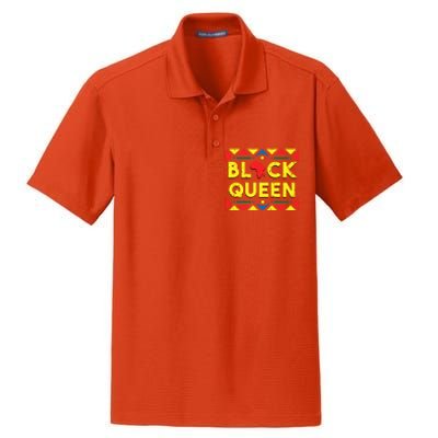 Black Queen Funny Gift African Roots Black History Month Gift Dry Zone Grid Polo