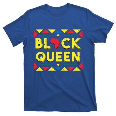 Black Queen Funny Gift African Roots Black History Month Gift T-Shirt