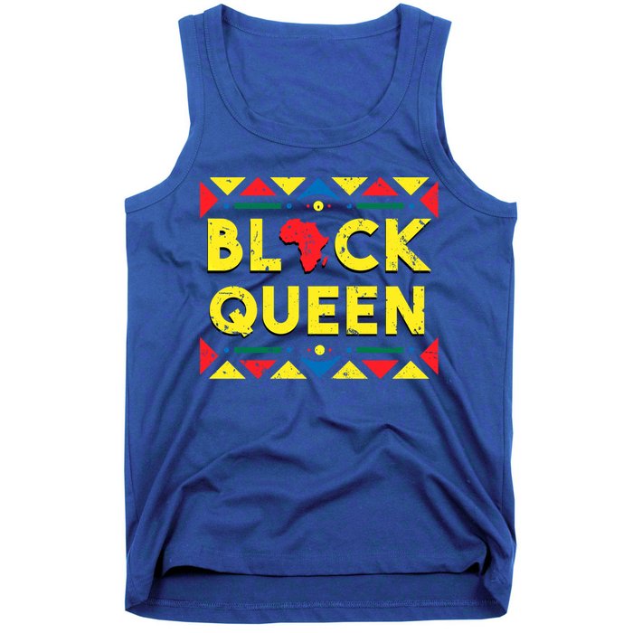 Black Queen Funny Gift African Roots Black History Month Gift Tank Top