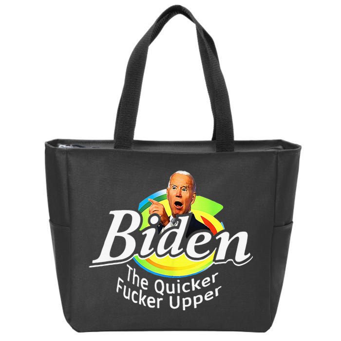 Biden Quicker Fer Upper Zip Tote Bag