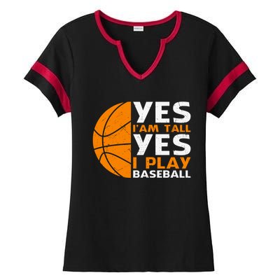 Basketball Quote Funny Basketball Player Basketball Lover Ladies Halftime Notch Neck Tee