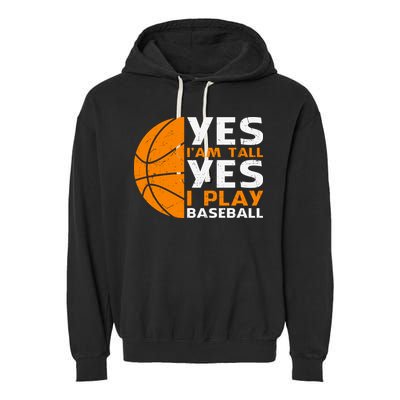Basketball Quote Funny Basketball Player Basketball Lover Garment-Dyed Fleece Hoodie