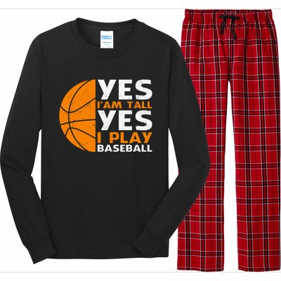 Basketball Quote Funny Basketball Player Basketball Lover Long Sleeve Pajama Set