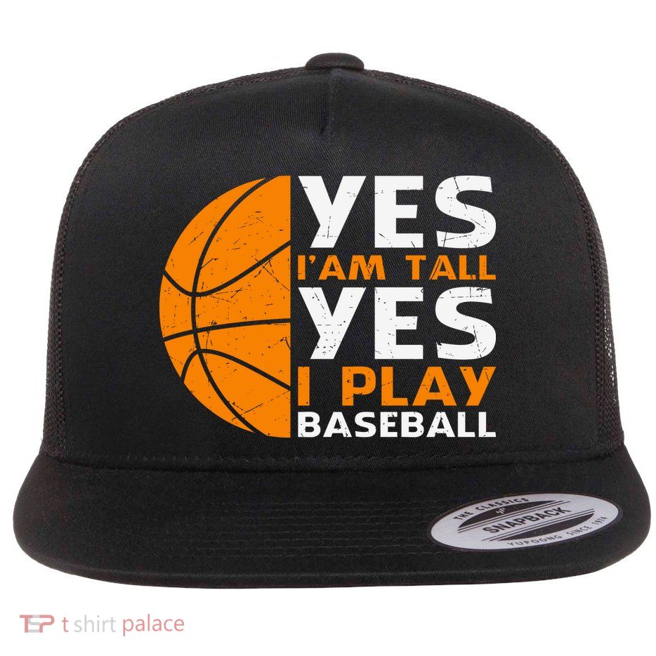 Basketball Quote Funny Basketball Player Basketball Lover Flatbill Hat