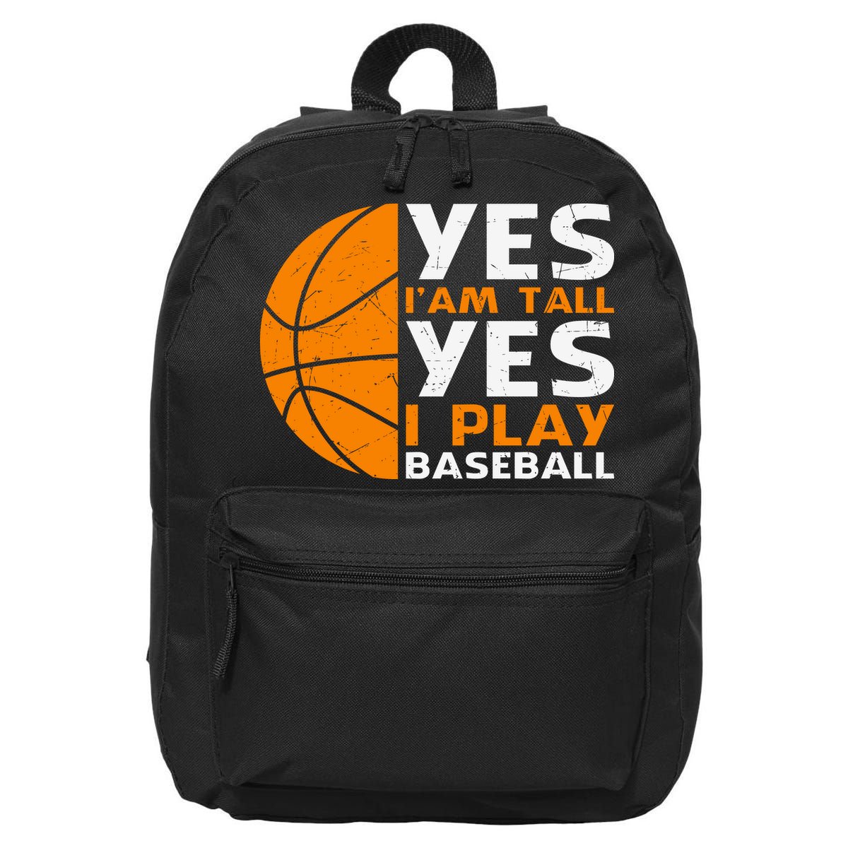 Basketball Quote Funny Basketball Player Basketball Lover 16 in Basic Backpack