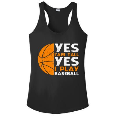 Basketball Quote Funny Basketball Player Basketball Lover Ladies PosiCharge Competitor Racerback Tank