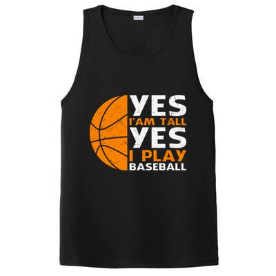 Basketball Quote Funny Basketball Player Basketball Lover PosiCharge Competitor Tank