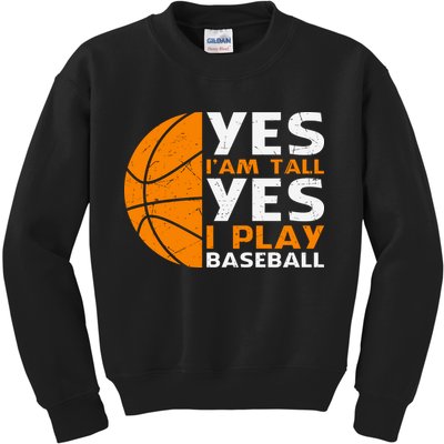 Basketball Quote Funny Basketball Player Basketball Lover Kids Sweatshirt
