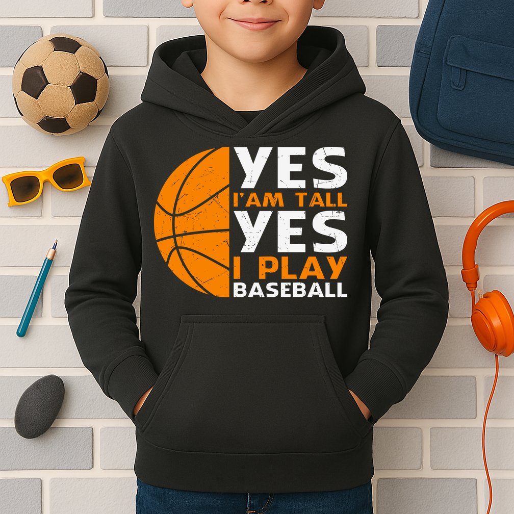 Basketball Quote Funny Basketball Player Basketball Lover Kids Hoodie