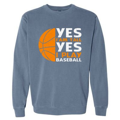 Basketball Quote Funny Basketball Player Basketball Lover Garment-Dyed Sweatshirt