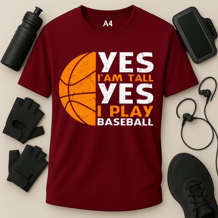 Basketball Quote Funny Basketball Player Basketball Lover Cooling Performance Crew T-Shirt