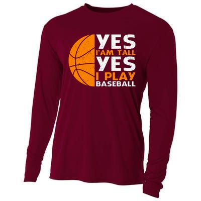 Basketball Quote Funny Basketball Player Basketball Lover Cooling Performance Long Sleeve Crew