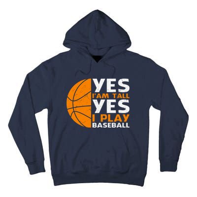 Basketball Quote Funny Basketball Player Basketball Lover Tall Hoodie