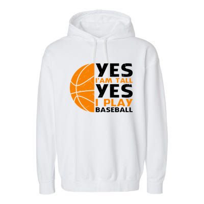 Basketball Quote Funny Basketball Player Basketball Lover Garment-Dyed Fleece Hoodie