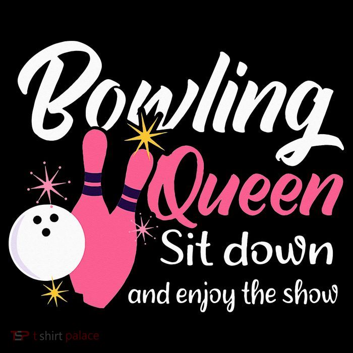 Bowling Queen, Funny Bowling Sweatshirt