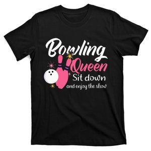 Bowling Queen, Funny Bowling T-Shirt