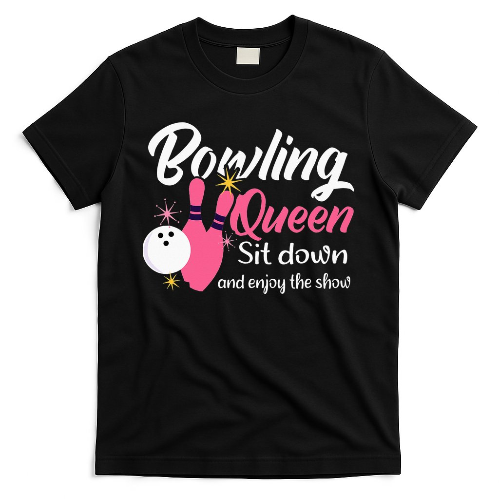 Bowling Queen, Funny Bowling T-Shirt