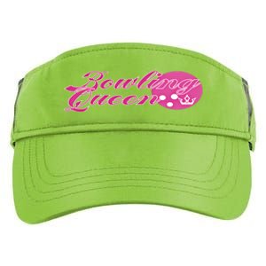 Bowling Queen Gift Adult Drive Performance Visor