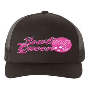 Bowling Queen Gift Yupoong Adult 5-Panel Trucker Hat