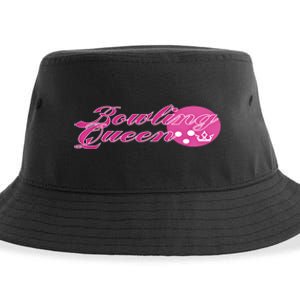 Bowling Queen Gift Sustainable Bucket Hat