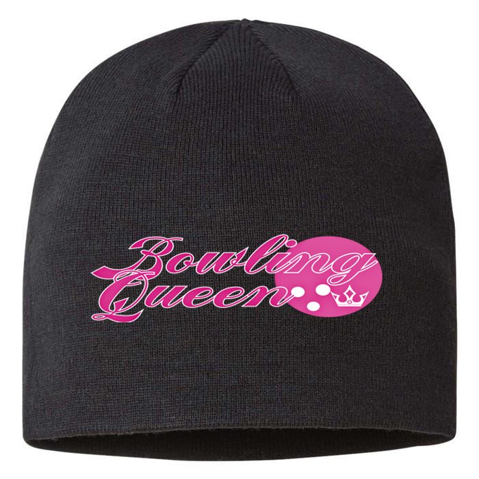 Bowling Queen Gift Sustainable Beanie