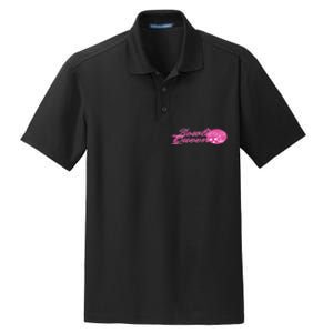 Bowling Queen Gift Dry Zone Grid Polo