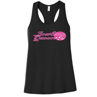 Bowling Queen Gift Women's Racerback Tank