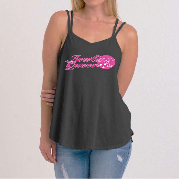 Bowling Queen Gift Women's Strappy Tank