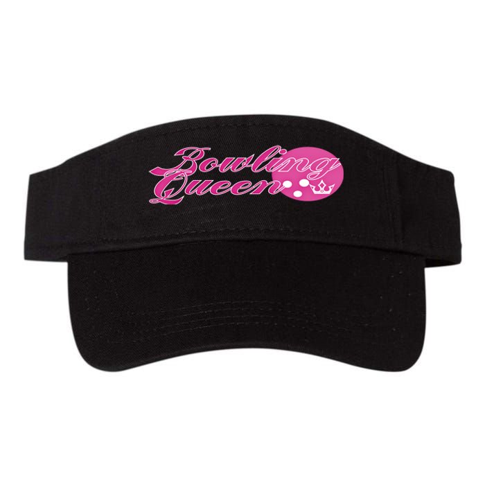 Bowling Queen Gift Valucap Bio-Washed Visor