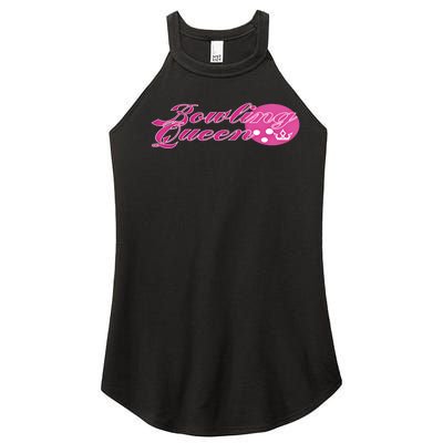 Bowling Queen Gift Women's Perfect Tri Rocker Tank