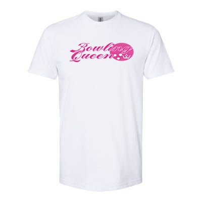 Bowling Queen Gift Softstyle® CVC T-Shirt