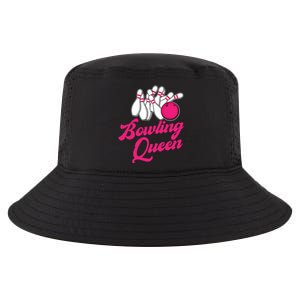 Bowling Queen Gift Cool Comfort Performance Bucket Hat