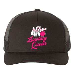 Bowling Queen Gift Yupoong Adult 5-Panel Trucker Hat