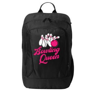 Bowling Queen Gift City Backpack