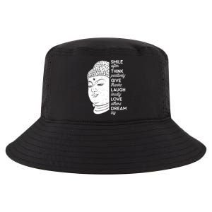 Buddha Quote Head Smile Often Yoga Cool Gift Cool Comfort Performance Bucket Hat