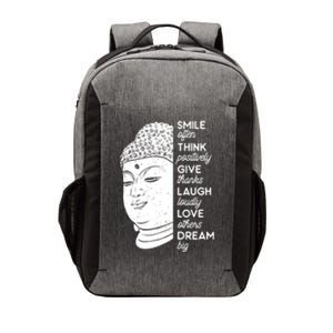 Buddha Quote Head Smile Often Yoga Cool Gift Vector Backpack