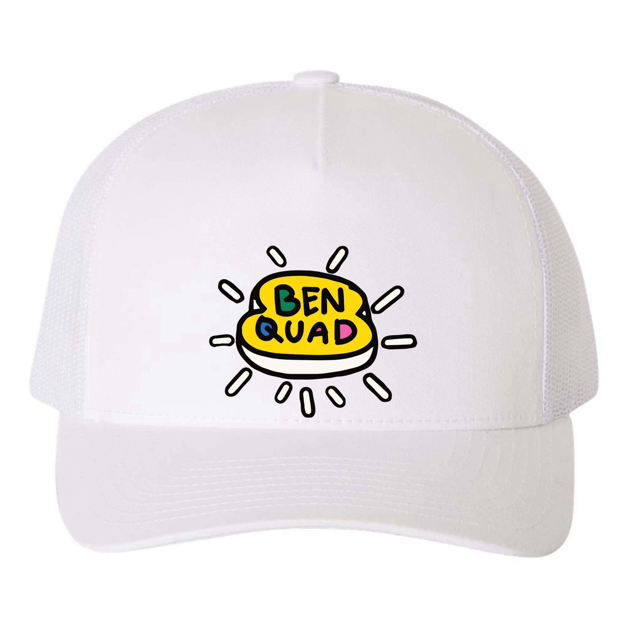 Ben Quad Holy Toast Yupoong Adult 5-Panel Trucker Hat