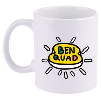 Ben Quad Holy Toast 11oz C Handle Ceramic Mug