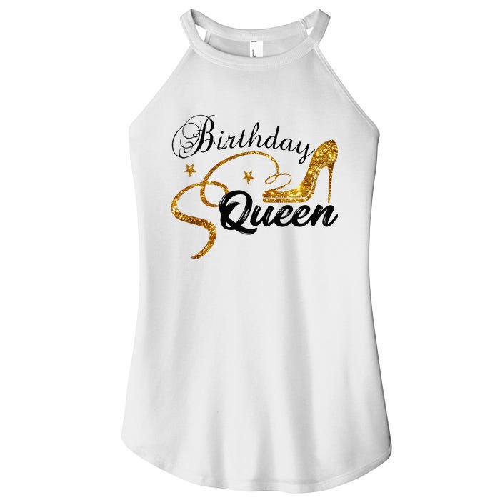 Birthday Queen Happy Birthday Party Funny Gifts Women’s Perfect Tri Rocker Tank