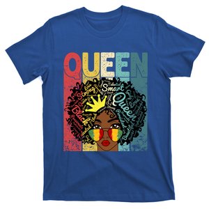 Black Queen Juneteenth Blm Black History Month Melanin Gift T-Shirt