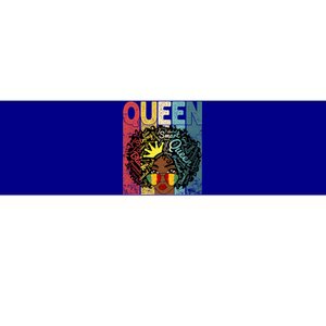 Black Queen Juneteenth Blm Black History Month Melanin Gift Bumper Sticker