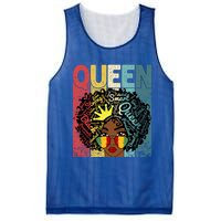 Black Queen Juneteenth Blm Black History Month Melanin Gift Mesh Reversible Basketball Jersey Tank