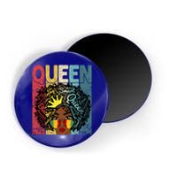 Black Queen Juneteenth Blm Black History Month Melanin Gift Magnet