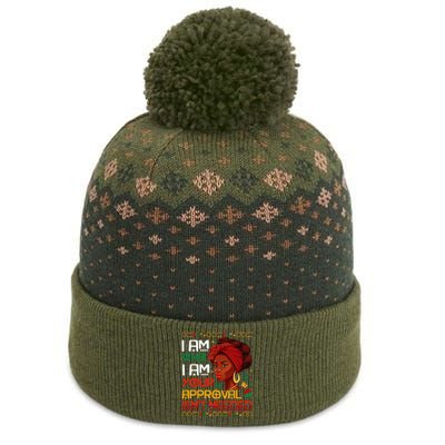 Black Queen Juneteenth Black History Month African Wo The Baniff Cuffed Pom Beanie