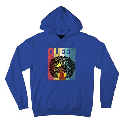 Black Queen Juneteenth Blm Black History Month Melanin Gift Hoodie